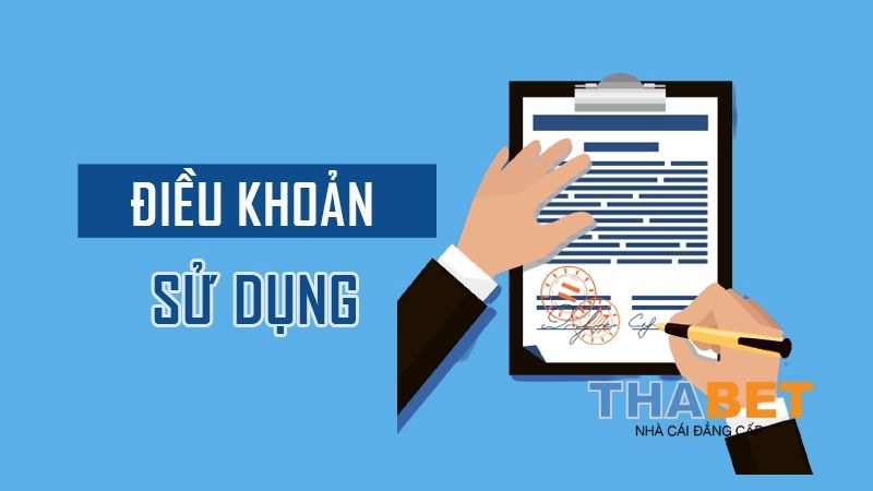 Pháp lệnh nằm trong điều khoản sử dụng THABET.HOW